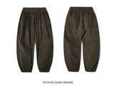 ダブルユーブイプロジェクト(WV PROJECT) Lesotho Corduroy Jogger Pants Khaki Brown JJLP7526