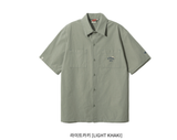 ダブルユーブイプロジェクト(WV PROJECT) Ann Square Short Sleeve Shirt Light Khaki JISS7488