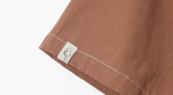 ダブルユーブイプロジェクト(WV PROJECT) Ann Square Short Sleeve Shirt Red Brown JISS7488