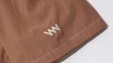 ダブルユーブイプロジェクト(WV PROJECT) Ann Square Short Sleeve Shirt Red Brown JISS7488