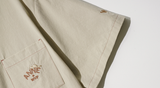 ダブルユーブイプロジェクト(WV PROJECT) Ann Square Short Sleeve Shirt Beige JISS7488