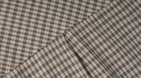 ダブルユーブイプロジェクト(WV PROJECT) And Life Checkered Short-sleeved shirt Brown MJSS7486