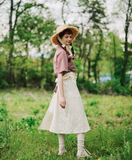 ダブルユーブイプロジェクト(WV PROJECT) And Life Check Short Sleeve Shirt Burgundy MJSS7486