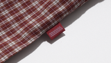 ダブルユーブイプロジェクト(WV PROJECT) And Life Check Short Sleeve Shirt Burgundy MJSS7486