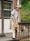 ダブルユーブイプロジェクト(WV PROJECT) And Life Check Short Sleeve Shirt Green MJSS7486
