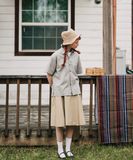 ダブルユーブイプロジェクト(WV PROJECT) And Life Check Short Sleeve Shirt Green MJSS7486