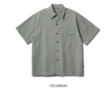 ダブルユーブイプロジェクト(WV PROJECT) And Life Check Short Sleeve Shirt Green MJSS7486