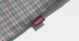 ダブルユーブイプロジェクト(WV PROJECT) And Life Check Short Sleeve Shirt Green MJSS7486