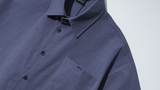 ダブルユーブイプロジェクト(WV PROJECT) Vertical Line Short Sleeve Shirt Violet JISS7501