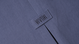 ダブルユーブイプロジェクト(WV PROJECT) Vertical Line Short Sleeve Shirt Violet JISS7501