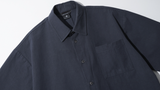 ダブルユーブイプロジェクト(WV PROJECT) Vertical Line Short Sleeve Shirt Navy JISS7501