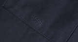 ダブルユーブイプロジェクト(WV PROJECT) Vertical Line Short Sleeve Shirt Navy JISS7501