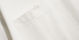 ダブルユーブイプロジェクト(WV PROJECT) Vertical Line Short Sleeve Shirt White JISS7501