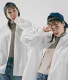 ダブルユーブイプロジェクト(WV PROJECT) The Overfit Shirt Ivory JJLS7513