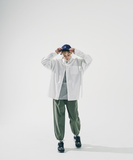 ダブルユーブイプロジェクト(WV PROJECT) The Overfit Shirt Ivory JJLS7513