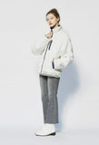 セイントペイン(SAINTPAIN) SP REVERSIBLE FLEECE ZIP JACKET-WHITE