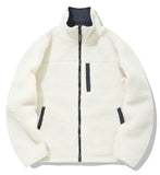 セイントペイン(SAINTPAIN) SP REVERSIBLE FLEECE ZIP JACKET-WHITE