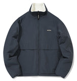 セイントペイン(SAINTPAIN) SP REVERSIBLE FLEECE ZIP JACKET-WHITE