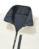 セイントペイン(SAINTPAIN) SP REVERSIBLE FLEECE ZIP JACKET-WHITE