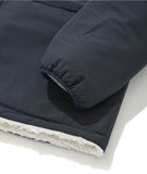 セイントペイン(SAINTPAIN) SP REVERSIBLE FLEECE ZIP JACKET-WHITE