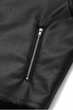 セイントペイン(SAINTPAIN) SP VEGAN LEATHER SHEARlING JACKET-BLACK
