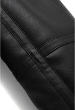 セイントペイン(SAINTPAIN) SP VEGAN LEATHER SHEARlING JACKET-BLACK