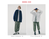 ダブルユーブイプロジェクト(WV PROJECT) The Overfit Shirt Beige Gray JJLS7513