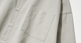 ダブルユーブイプロジェクト(WV PROJECT) The Overfit Shirt Beige Gray JJLS7513