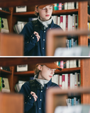 ダブルユーブイプロジェクト(WV PROJECT) The Overfit Shirt Navy JJLS7513