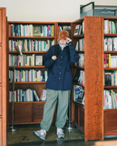 ダブルユーブイプロジェクト(WV PROJECT) The Overfit Shirt Navy JJLS7513
