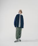 ダブルユーブイプロジェクト(WV PROJECT) The Overfit Shirt Navy JJLS7513