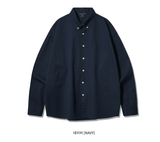 ダブルユーブイプロジェクト(WV PROJECT) The Overfit Shirt Navy JJLS7513