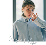 ダブルユーブイプロジェクト(WV PROJECT) The Overfit Shirt Sky Blue JJLS7513