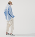 ダブルユーブイプロジェクト(WV PROJECT) The Overfit Shirt Sky Blue JJLS7513