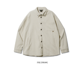 ダブルユーブイプロジェクト(WV PROJECT) Pretzel Corduroy Shirt Cream JJLS7525
