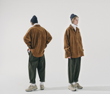 ダブルユーブイプロジェクト(WV PROJECT) Pretzel Corduroy Shirt Deep Beige JJLS7525