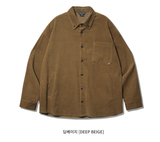 ダブルユーブイプロジェクト(WV PROJECT) Pretzel Corduroy Shirt Deep Beige JJLS7525