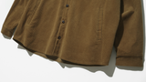 ダブルユーブイプロジェクト(WV PROJECT) Pretzel Corduroy Shirt Deep Beige JJLS7525