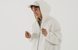 ダブルユーブイプロジェクト(WV PROJECT) Baseline Hood Zip Up Cream JIOT7536