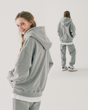 ダブルユーブイプロジェクト(WV PROJECT) Baseline Hood Zip-up Gray JIOT7536