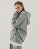 ダブルユーブイプロジェクト(WV PROJECT) Baseline Hood Zip-up Gray JIOT7536