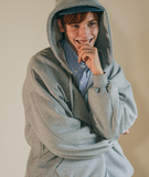 ダブルユーブイプロジェクト(WV PROJECT) Baseline Hood Zip-up Gray JIOT7536