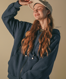 ダブルユーブイプロジェクト(WV PROJECT) Baseline Hood Zip-up Navy JIOT7536