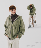 ダブルユーブイプロジェクト(WV PROJECT) Baseline Hood Zip-Up Light Khaki JIOT7536