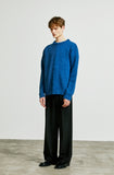 SSY(エスエスワイ)  division mohair & soild knit blue