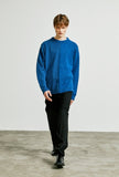 SSY(エスエスワイ)  division mohair & soild knit blue