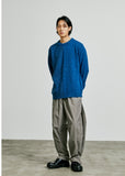 SSY(エスエスワイ)  division mohair & soild knit blue