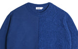 SSY(エスエスワイ)  division mohair & soild knit blue