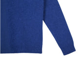 SSY(エスエスワイ)  division mohair & soild knit blue