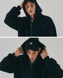 ダブルユーブイプロジェクト(WV PROJECT) Baseline Hood Zip-up Black JIOT7536